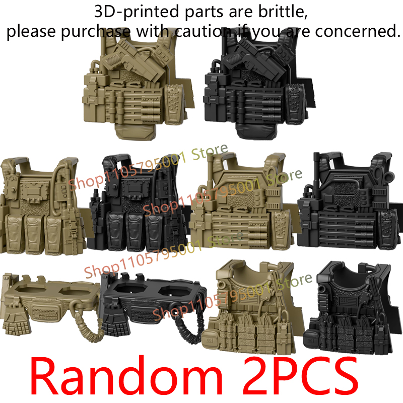 Militärische US-Soldaten-Figur – 3D Printing Lego Bricks Bewertung und Preis