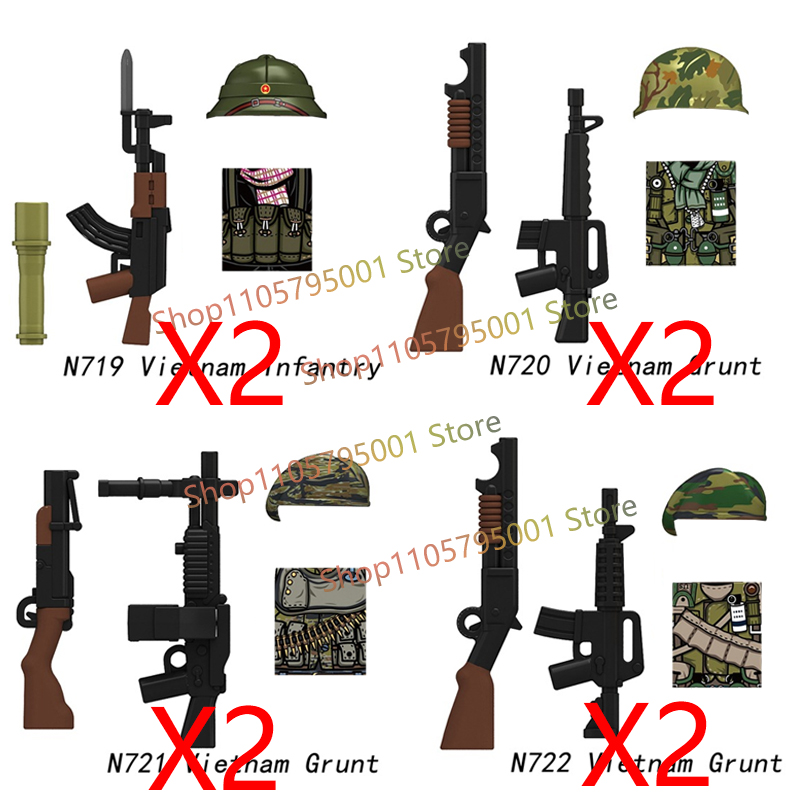 Militärische US-Soldaten-Figur – 3D Printing Lego Bricks Bewertung und Preis
